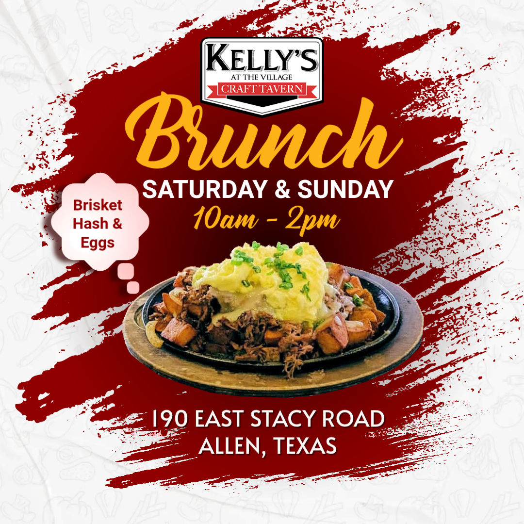 Southern Cusine Brunch at  Kelly's At The Village in Allen, Texas.