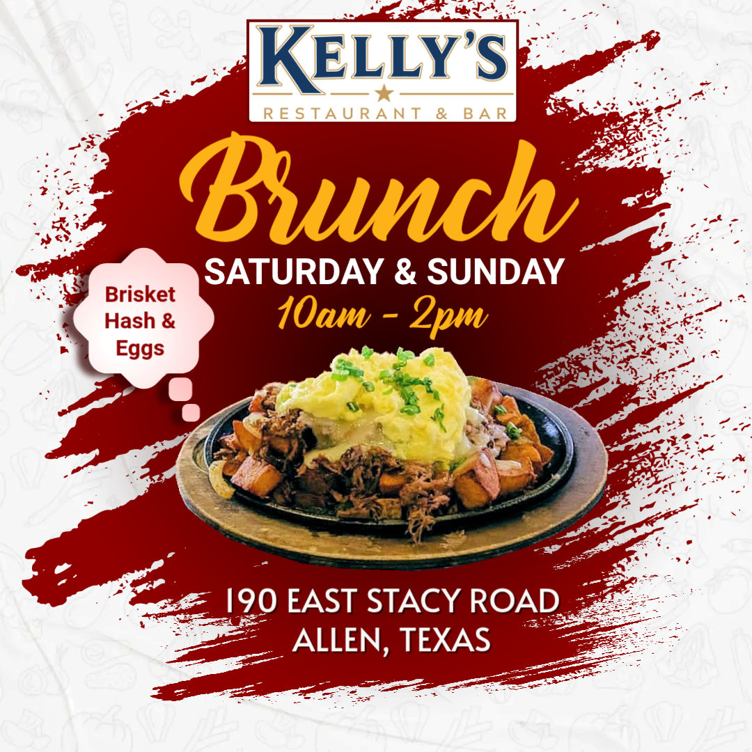 Southern Cusine Brunch at  Kelly's At The Village in Allen, Texas.